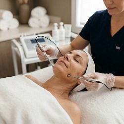 Микротоковая терапия лица — процедура лифтинга и лимфодренажа в Perfect Clinic СПб