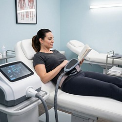 EMSlim в СПб — процедура электромагнитной стимуляции мышц пресса и ягодиц в Perfect Clinic